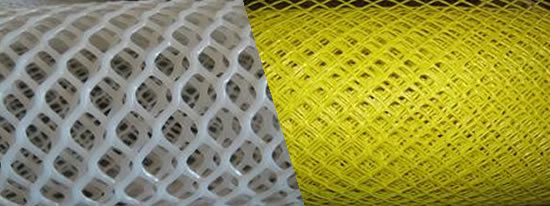 Extruded PVC Flat Net Grass Guarding Mats